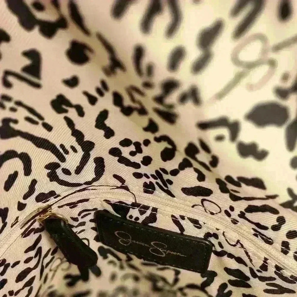 Jessica Simpson Weekender Overnight Tote Carry On Navy Tie Dyed - Picture 7 of 13